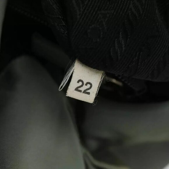 PRADA Shoulder Bag Nylon Khaki Auth - Picture 11 of 16